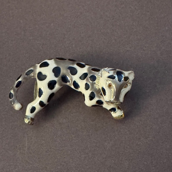 💕Kenneth J Lane Leopard Print Small Pet Slide Pendant. (pendant only.) - Picture 3 of 6